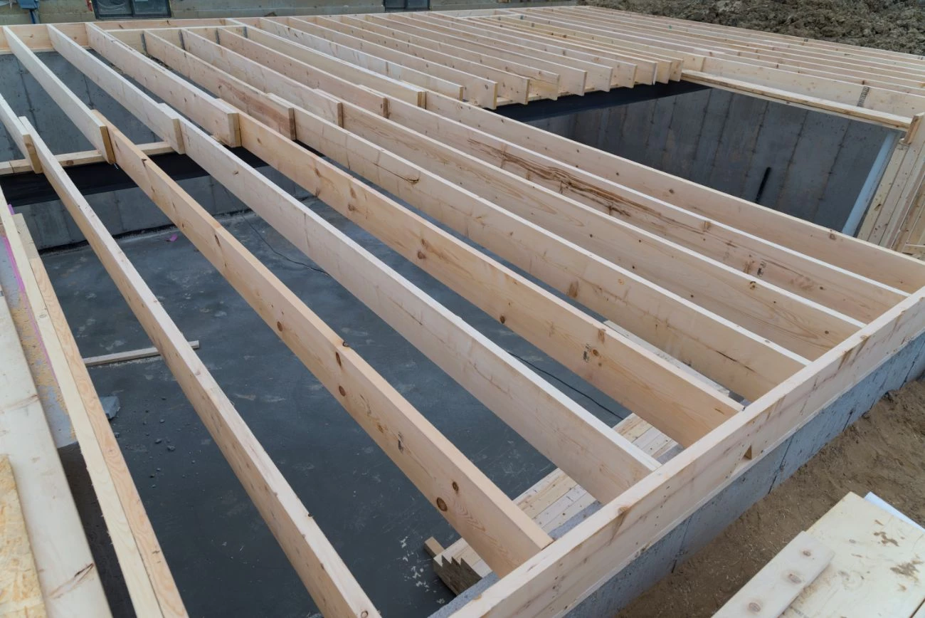 Solivage plancher bois Saumur